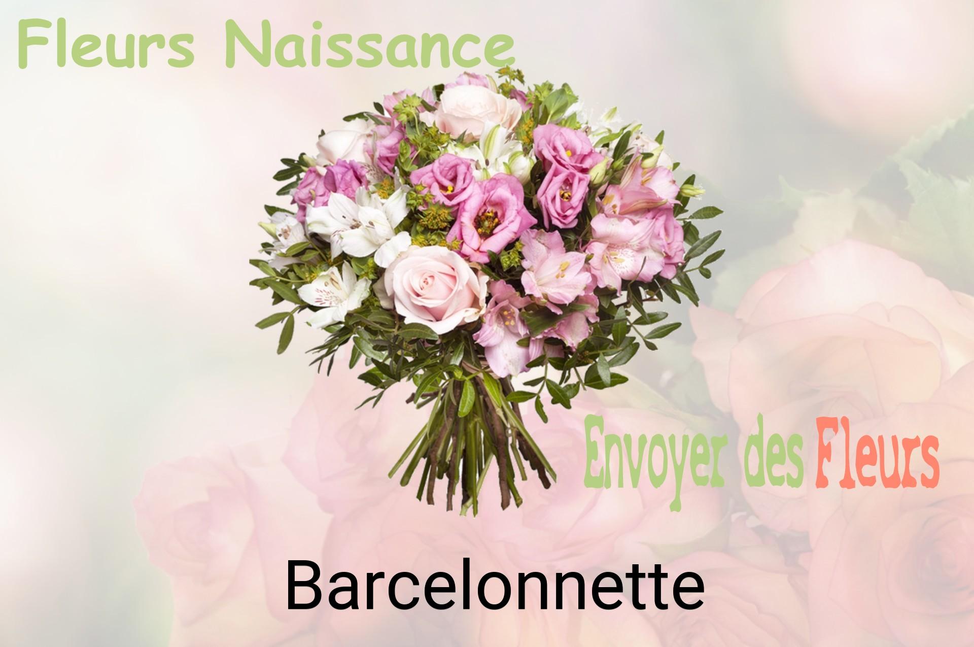 Bouquet de fleurs de naissance livré à Barcelonnette